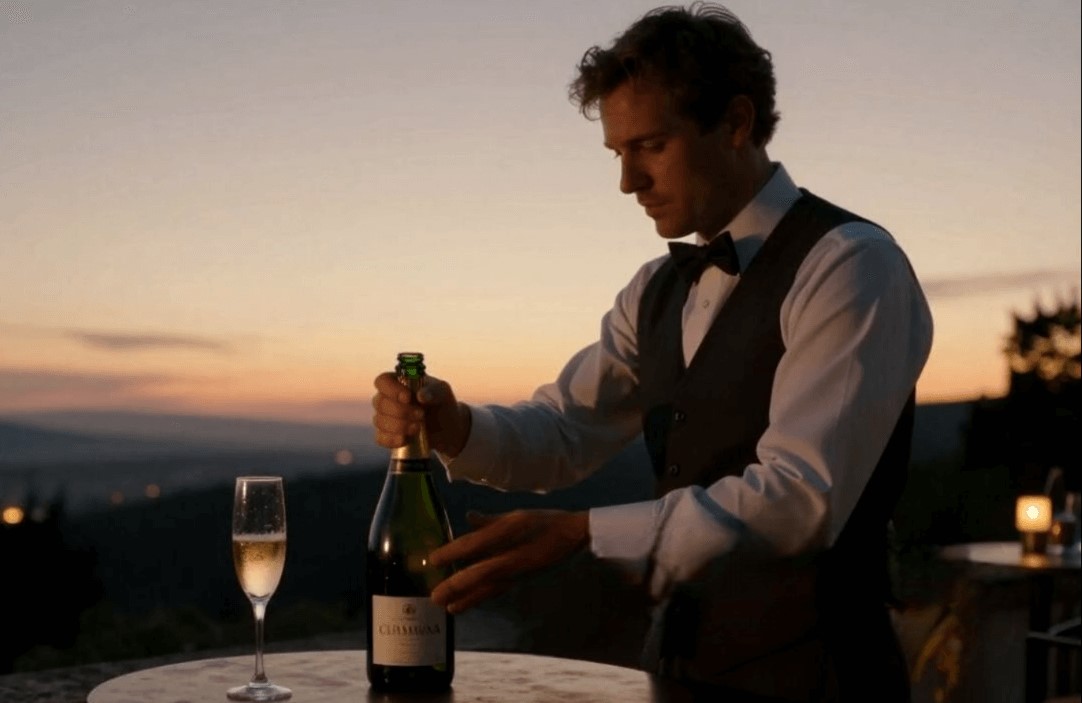 Servicio de Champagne